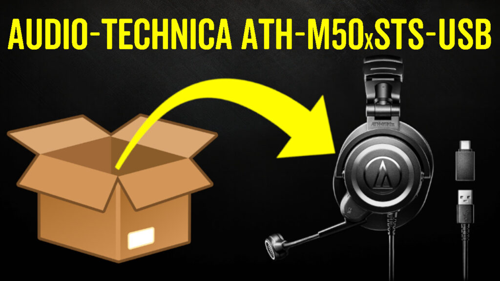 Unboxing Audio-Technica ATH-M50xSTS-USB StreamSet